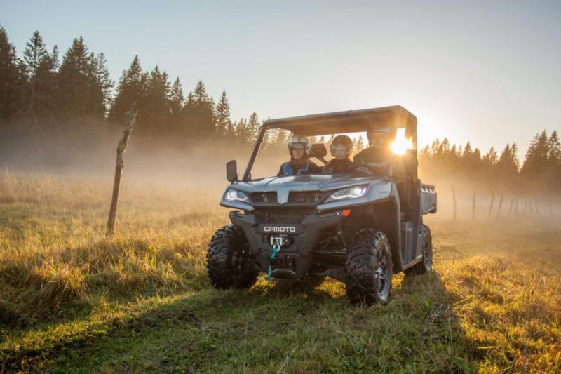 Старт продаж 3-местного мотовездехода CFMOTO U10 EPS!