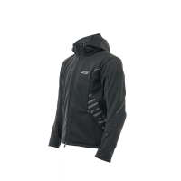 Мототолстовка DF URBAN Man Black с защитой