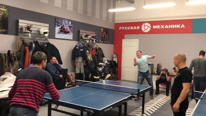 В мотоцентре Базис72 прошел первый турнир по настольному теннису